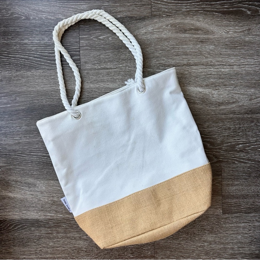 Large White Aveda Tote Beach Tote